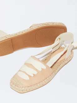 PARFOIS Alpargata De Yute Atada Rosa Discount
