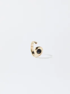 PARFOIS Anel Dorado Negro Online