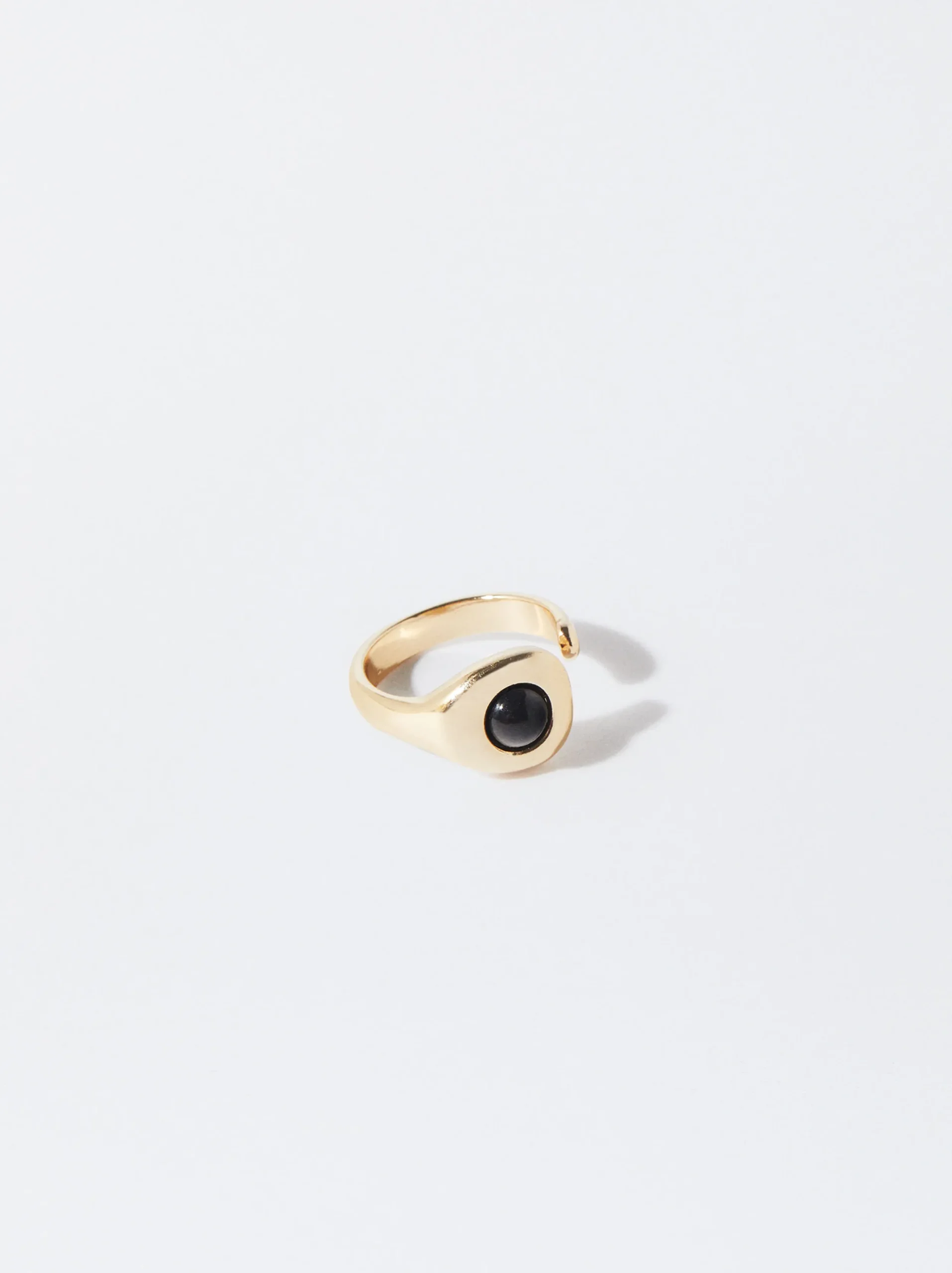 PARFOIS Anel Dorado Negro Online