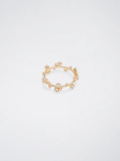 PARFOIS Anillo Con Circonitas Dorado Best Sale