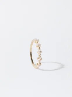 PARFOIS Anillo Con Perlas Dorado Best