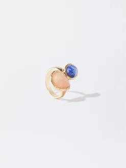 PARFOIS Anillo Con Piedra Multicor Sale