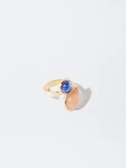 PARFOIS Anillo Con Piedra Multicor Sale