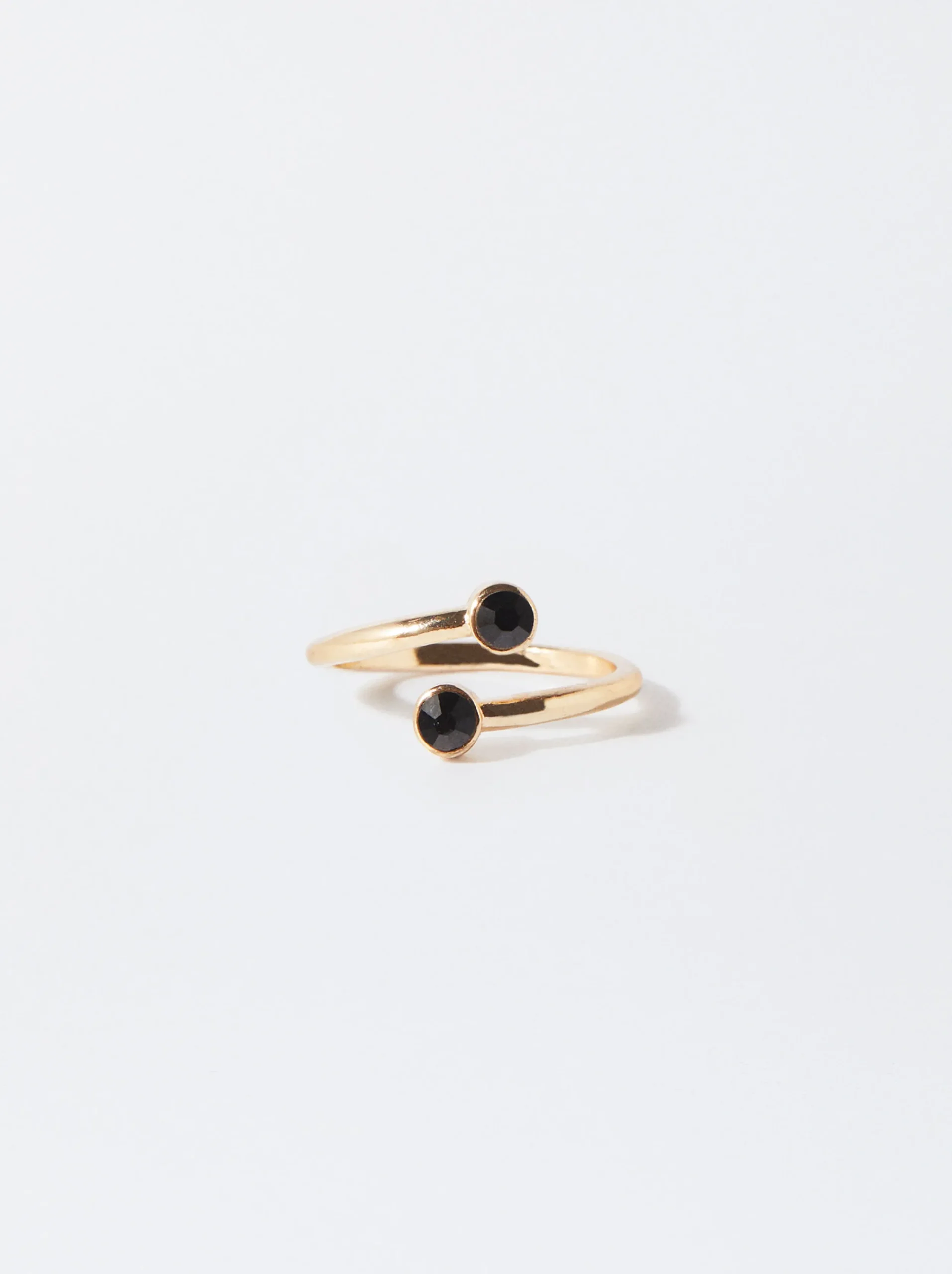 PARFOIS Anillo Con Piedra Negro Online