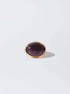 PARFOIS Anillo Con Piedra Violeta Discount