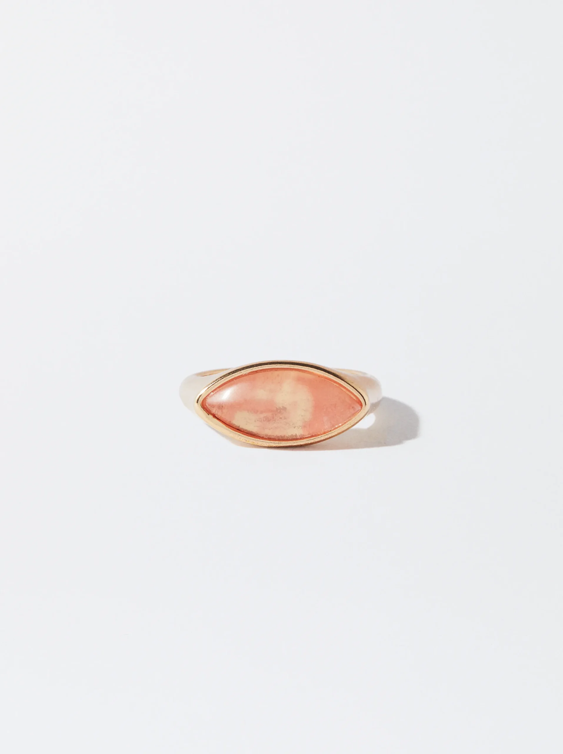 PARFOIS Anillo Con Piedra Coral Online