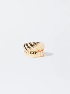 PARFOIS Anillo Dorado Cheap