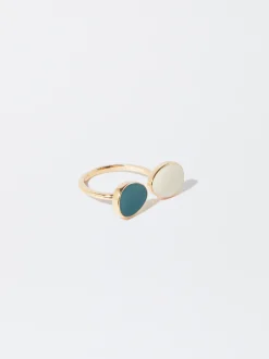 PARFOIS Anillo Esmaltado Multicor Shop