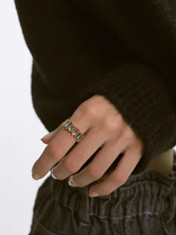 PARFOIS Anillo Esmaltado Multicor Shop