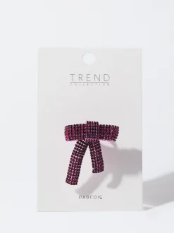 PARFOIS Anillo Maxi Lazo Fucsia New