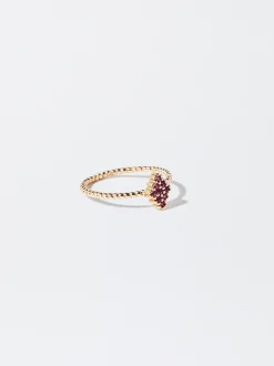PARFOIS Anillo Para El Me&ntilde;ique Con Circonitas Multicor Sale