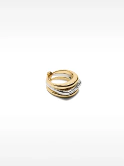 PARFOIS Anillo Triple Dorado Hot