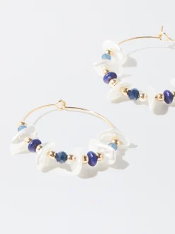PARFOIS Aros Con Perlas Multicor Flash Sale