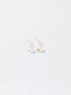 PARFOIS Aros s Con Perlas Dorado Hot