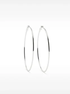 PARFOIS Aros Grandes B&aacute;sicos Plateado Discount