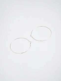 PARFOIS Aros Grandes B&aacute;sicos Plateado Discount