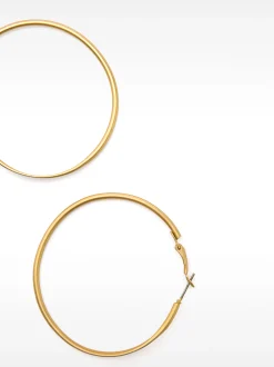 PARFOIS Aros Medianos B&aacute;sicos Dorado New