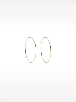 PARFOIS Aros Medianos B&aacute;sicos Dorado Flash Sale