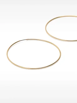 PARFOIS Aros Medianos B&aacute;sicos Dorado Flash Sale