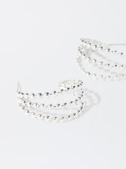 PARFOIS Aros s Plateado Clearance