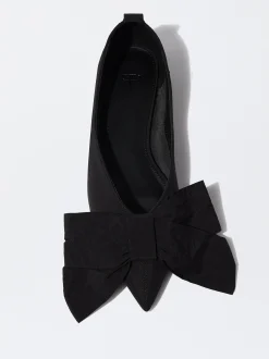 PARFOIS Bailarina Maxi Lazo Negro Outlet