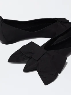 PARFOIS Bailarina Maxi Lazo Negro Outlet