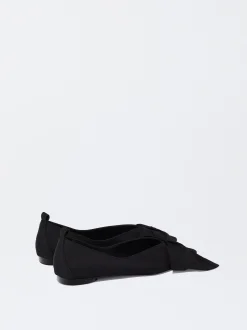 PARFOIS Bailarina Maxi Lazo Negro Outlet