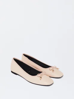 PARFOIS Bailarina Punta Con Lazo Rosa Best Sale