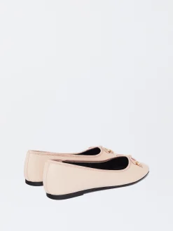 PARFOIS Bailarina Punta Con Lazo Rosa Best Sale