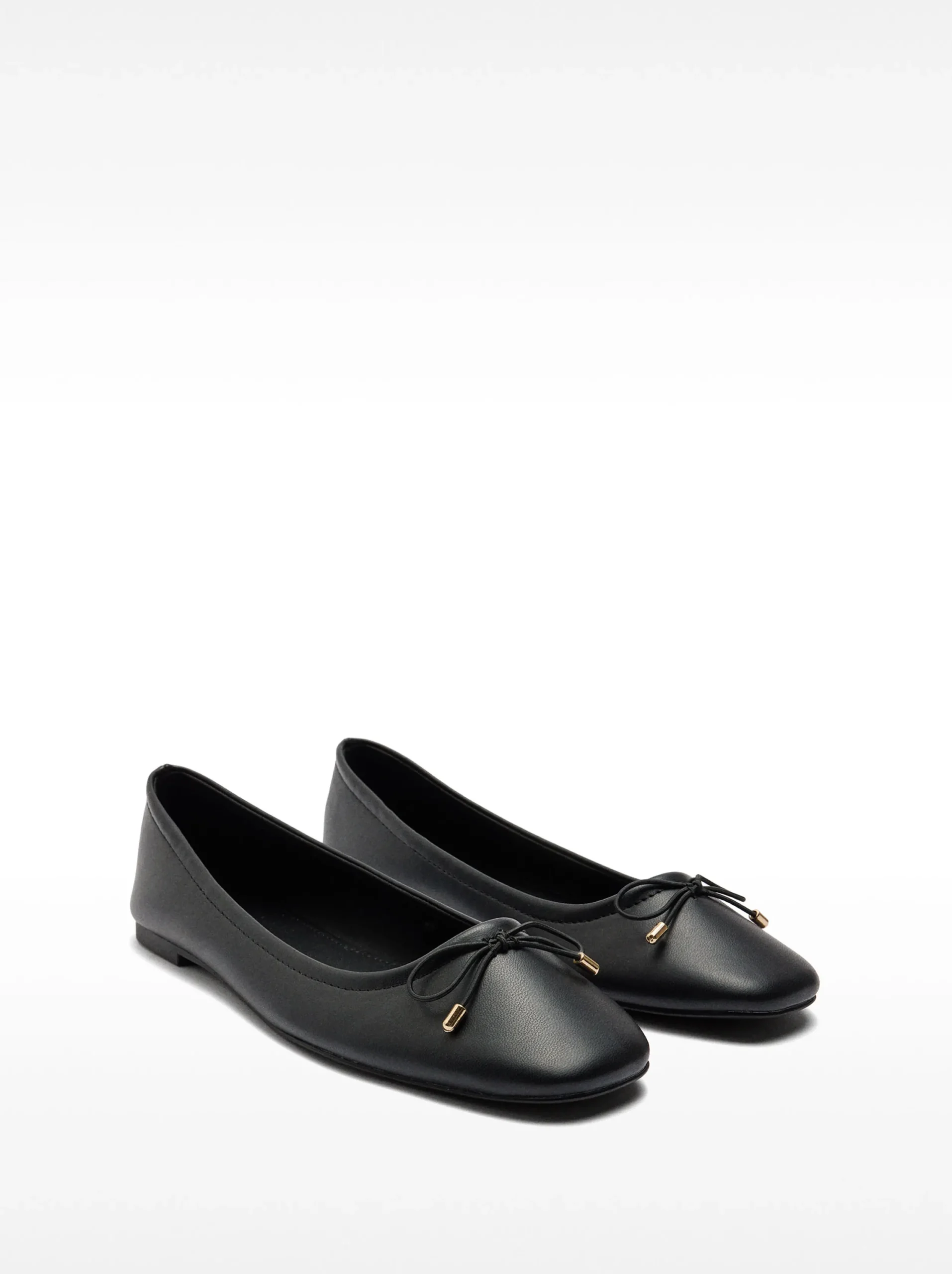 PARFOIS Bailarina Punta Lazo Negro Online