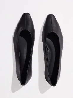 PARFOIS Bailarinas De Piel Negro New