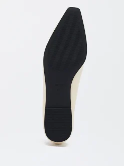 PARFOIS Bailarinas De Piel Blanco Store