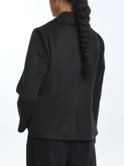 PARFOIS Blazer Con Lana Gris Best