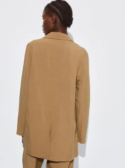 PARFOIS Blazer Lino Caqui Outlet