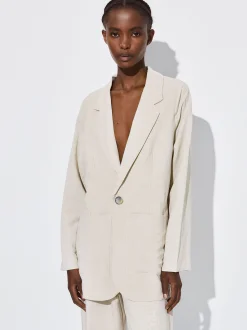 PARFOIS Blazer Lino Crudo Shop