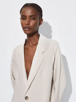 PARFOIS Blazer Lino Crudo Shop