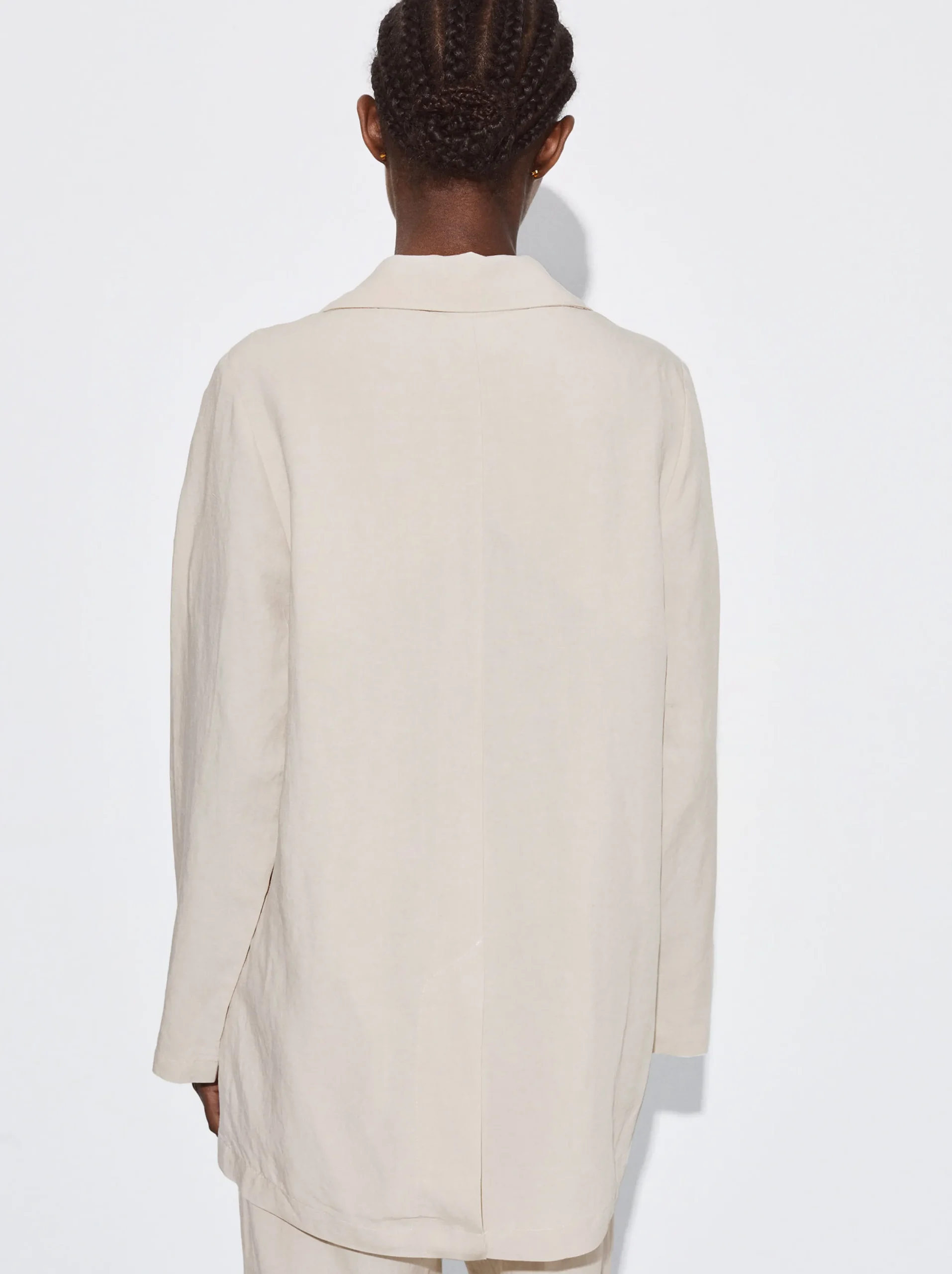 PARFOIS Blazer Lino Crudo Shop