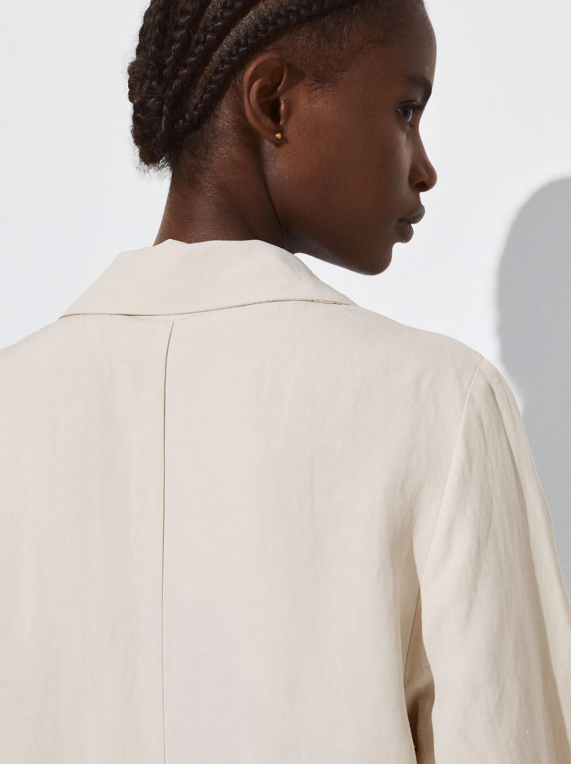 PARFOIS Blazer Lino Crudo Shop
