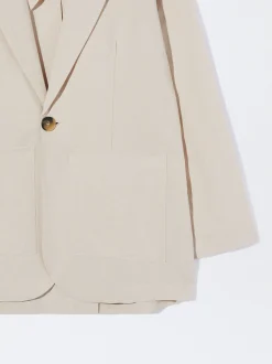 PARFOIS Blazer Lino Crudo Shop