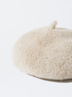PARFOIS Boina Con Pelo Marr&oacute;n Sale
