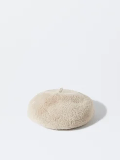 PARFOIS Boina Con Pelo Marr&oacute;n Sale