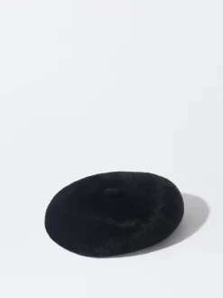 PARFOIS Boina Con Pelo Negro Hot