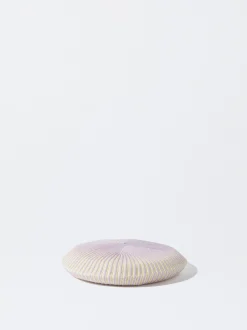 PARFOIS Boina De Punto Violeta New
