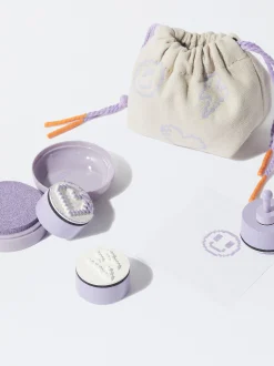 PARFOIS Bolsa Con Sellos Violeta Hot