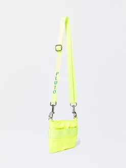 PARFOIS Bolso Con Dispensador De Bolsitas Para Perros Personalizable Amarillo New