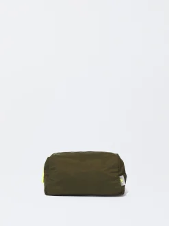 PARFOIS Bolso Multiusos Nylon Reciclado Caqui New