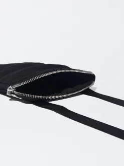 PARFOIS Bolso Para El Móvil De Nylon Negro Discount