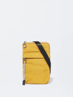 PARFOIS Bolso Para El M&oacute;vil De Nylon Mostaza Flash Sale