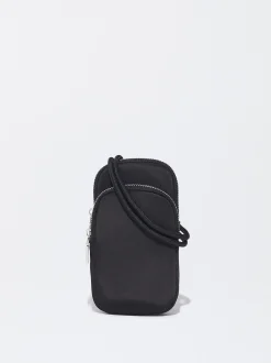 PARFOIS Bolso Para El M&oacute;vil De Nylon Negro Best