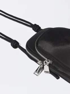 PARFOIS Bolso Para El M&oacute;vil De Nylon Negro Best